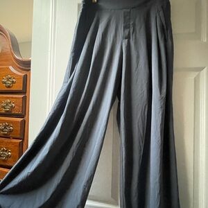 Athleta- High Rise Pleated Wide Leg Pant